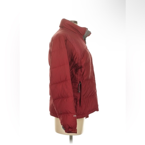 The North Face 700 Down Puffer Jacket 96 Retro Nuptse Red - Women’s Size S - Picture 3 of 4